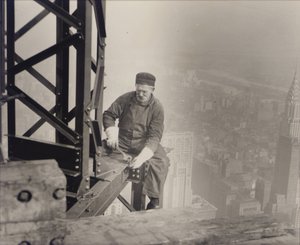 Empire State Building Under Construction