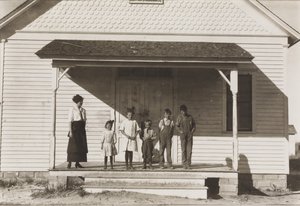 Five Pupils Present at School No. 6, District 3, Fort Michigan, Colorado