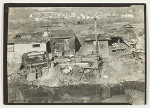 Living Quarters of Unemployed in Patterson, New Jersey by Lewis Wickes Hine