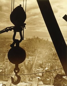 New York City from the Empire State Building by Lewis Wickes Hine