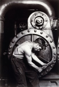 Powerhouse Mechanic by Lewis Wickes Hine