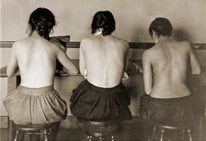 Sewing Machine Girls, c.1917
