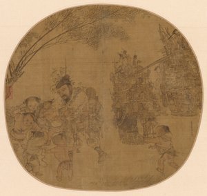 The Knickknack Peddler, 1212 by Li Song