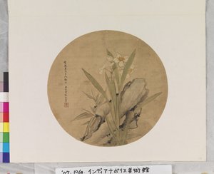 Narcissus And Rock by Liang Yuwei