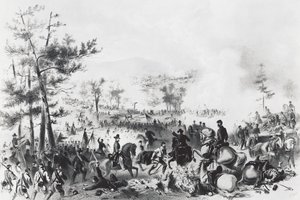 Battle of Gettysburg, Victory for Union Forces Led by George Gordon Meade and Defeat of General Robert Edward Lee, July 1-3