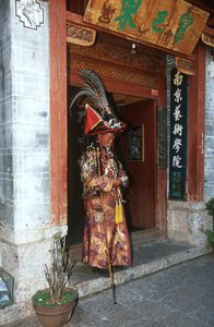 Man in Traditional Naxi Costume