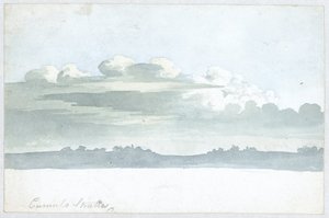 Cloud study by Luke Howard by Unbekannt Unbekannt