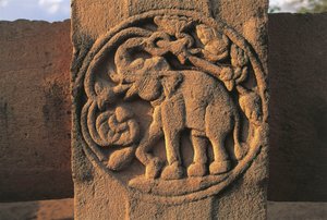 Elephant, Relief on Stupa No 2, Sanchi by Unbekannt Unbekannt