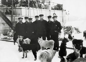 General staff of schooner Stella Polare by Unbekannt Unbekannt