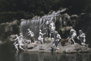 Royal Palace, Diana and Actaeon Fountain, Caserta, Campania, Italy by Unbekannt Unbekannt