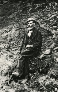 Jean-Antoine Carrel (1829-1890), Aosta Valley mountaineer, who made first ascent to the summit of Matterhorn from Italian side, August 16