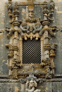 Manueline window of Convent of Order of Christ, Tomar