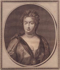 Portrait of Anne Stuart, Queen of Great Britain by Unbekannt Unbekannt