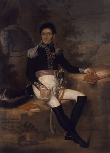 Portrait of Antonio Bonfanti, Italian General, Painting by Zeni