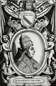 Portrait of Pope Innocent VIII (Giovanni Battista Cybo) by Unbekannt Unbekannt