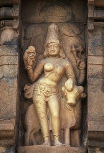 Relief Depicting Parvati, Brihadisvara Temple, Gangaikonda Cholapuram, Tamil Nadu, India by Unbekannt Unbekannt