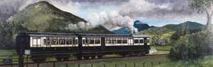 The Coniston Steam Motor Train on the Furness Railway, Cumbria by Unbekannt Unbekannt