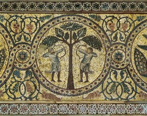 Two Hunters with Bows (detail) by Unbekannt Unbekannt