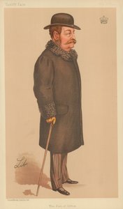 The Earl of Sefton, 3 May 1894, Vanity Fair cartoon by Liborio Prosperi