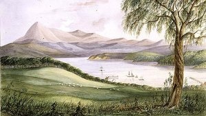 Twofold Bay, New South Wales, c.1860 by Lieutenant George Austin Woods