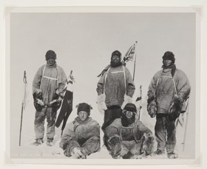 The Five at the South Pole by Lieutenant Henry Robertson Bowers