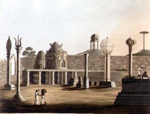 A Moorish Mosque at Bangalore, plate 19 from 