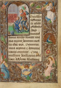 Charles the Bold Presented by Saint George by Lieven van Lathem