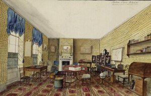 The Schoolroom at Aynhoe by Lili Cartwright