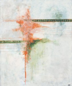 Abstract Orange Green