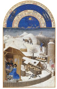 February Les Très Riches Heures du duc de Berry