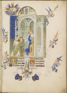 The Annunciation Les Très Riches Heures du duc de Berry