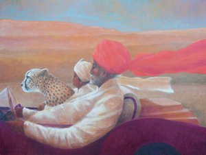 Maharaja, Boy and Cheetah