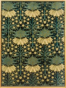 L. P. Butterfield, Textile with Floral Pattern by Lindsay Philip Butterfield