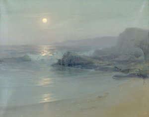 Moonlight on the Sea