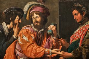 Buona Ventura (detail) by Lionello Spada