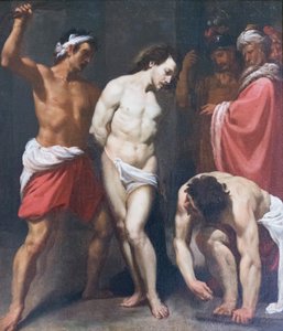 Flagellation of Christ by Lionello Spada