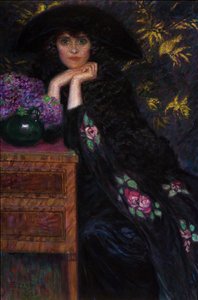 Portrait of Violette by Lionne