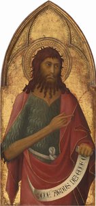 Saint John the Baptist by Lippo Memmi