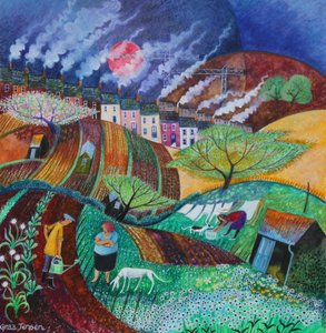 Smokey Chimneys by Lisa Graa Jensen
