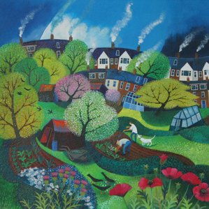 Veggie Patch, 2015 by Lisa Graa Jensen
