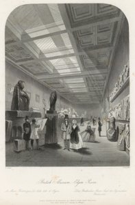 Elgin Room at the British Museum by Llewellyn Jewitt