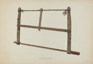 Coopersmith Saw by Lloyd Charles Lemcke