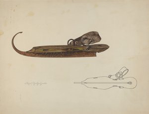 Ice Skate by Lloyd Charles Lemcke