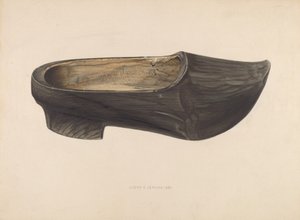 Wooden Shoe by Lloyd Charles Lemcke