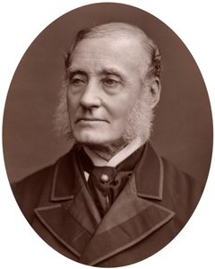 Sir Rutherford Alcock, British diplomat and President of the Royal Geographical Society, 1877 by Lock and Whitfield