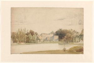 The House De Pauw in Wassenaar by Lodewijk Johannes Kleijn