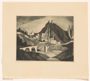 Corte I by Lodewijk Schelfhout (signed by artist)