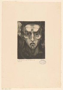 Head of a Woman (Tête de Femme III) by Lodewijk Schelfhout (signed by artist)