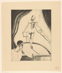 Tightrope Walker, Trapeze Artist, and Pierrot