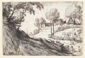 Village on Top of a Hill